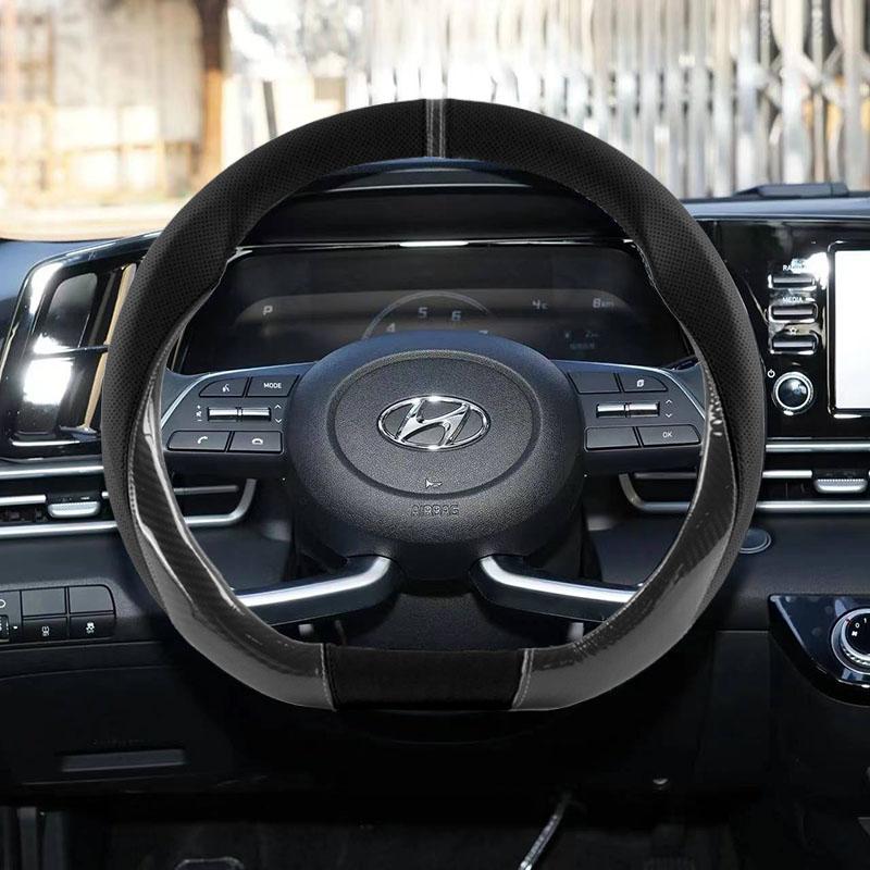 Чехол на руль автомобиля для Hyundai Elantra ix35 Accent I10 Ioniq Kona Certa Elantra N Santa Fe Sonata Tucson I20 I30 I40