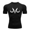Men's Fitness, Running, Tight Fitting Round Neck T-shirt, Compression Speed Dryer