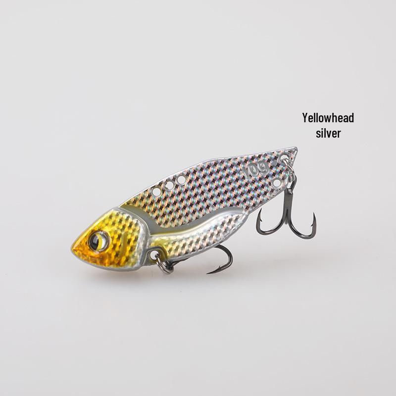 Блесна Big Tile VIB Ультратонкая металлическая пластина Дальнобойная рыболовная приманка для окуня и солнечника