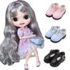 Dress Up For Blyth Doll Shoes Cute Outfit Doll Leather Shoes OB22 OB24 Shoes  Doll Accessories