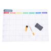 Magnetic Dry Erase Calendar Set Erasable Magnetic Monthly Weekly Daily Planner Board for Fridge Door