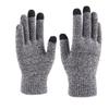 Cozy Knitted Split-Finger Wool Gloves for Autumn & Winter – Thick, Warm, Touchscreen-Friendly