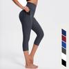 Women's Sports Cropped Pants Sweatpants Yoga Quick Drying Cycling Tights Gym Clothing Trousers Running Jogging Leggings