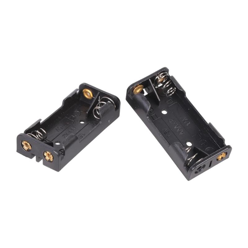 3A Battery Holder With Solderable Terminals Pin Plastic Case For Circuit Board Projects
