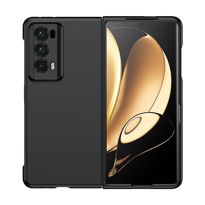 PC Hard Shell Phone Case For Honor Magic V2 Solid Color Protective Cover