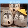 Melon Penguin Plush Toy Cartoon Stuffed Doll Bedroom Decorations Kids Gifts