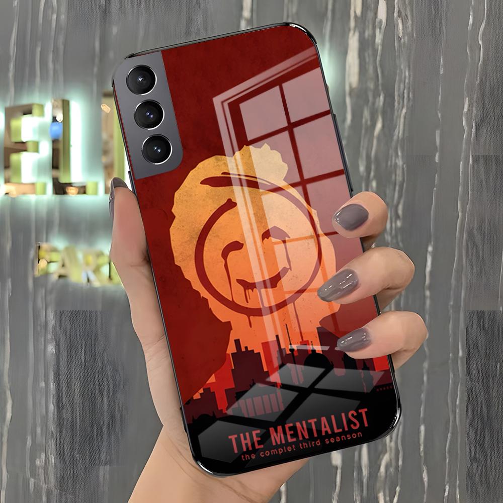 Чехол для телефона TV The M-Mentalist для Samsung A25 A13 A33 5G A54 A36 A35 A56 A52 A14 Ударопрочный стеклянный чехол