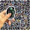 100 Space Astronaut Graffiti Stickers Decorate Guitar Laptop Suitcase DIY Waterproof