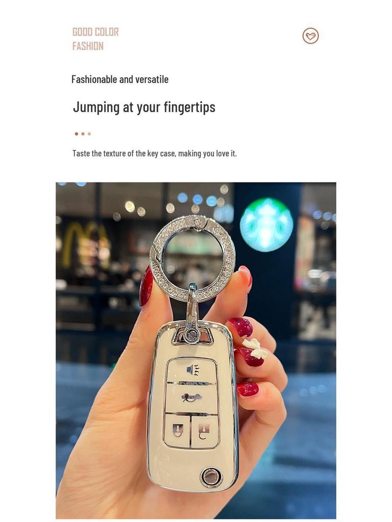 Buick Regal Key Case for Excelle, Encore, Envision, LaCrosse, GL8, Weilang, and Yinglang.