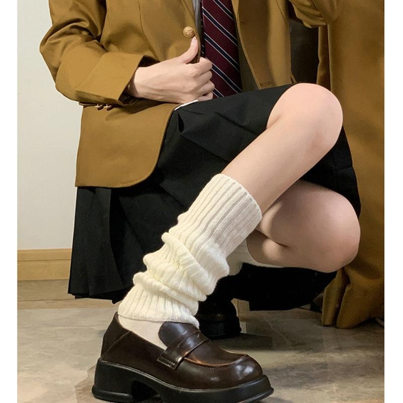 2023 Женские длинные носки, шерстяные вязаные чехлы для ног Y2K, зимние вязаные крючком носки, манжеты для ботинок, вязанные крючком, вязаные гетры, леггинсы, бахилы, ботинки Лолиты