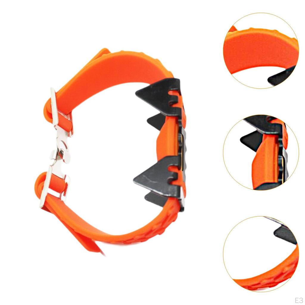 Mid Sole Ice Cleats, Shoe Spikes for Snow and Ice, Winter Traction Aids Outdoors, Climbing,