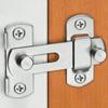 Modern Stainless Steel Sliding Bolt Latch for Bathroom, Pet Cage, Barn Door, Anti-theft Lock