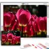 5D Diamond Painting Tulips Mosaic DIY Diamond Embroidery Rhinestone Home Decoration