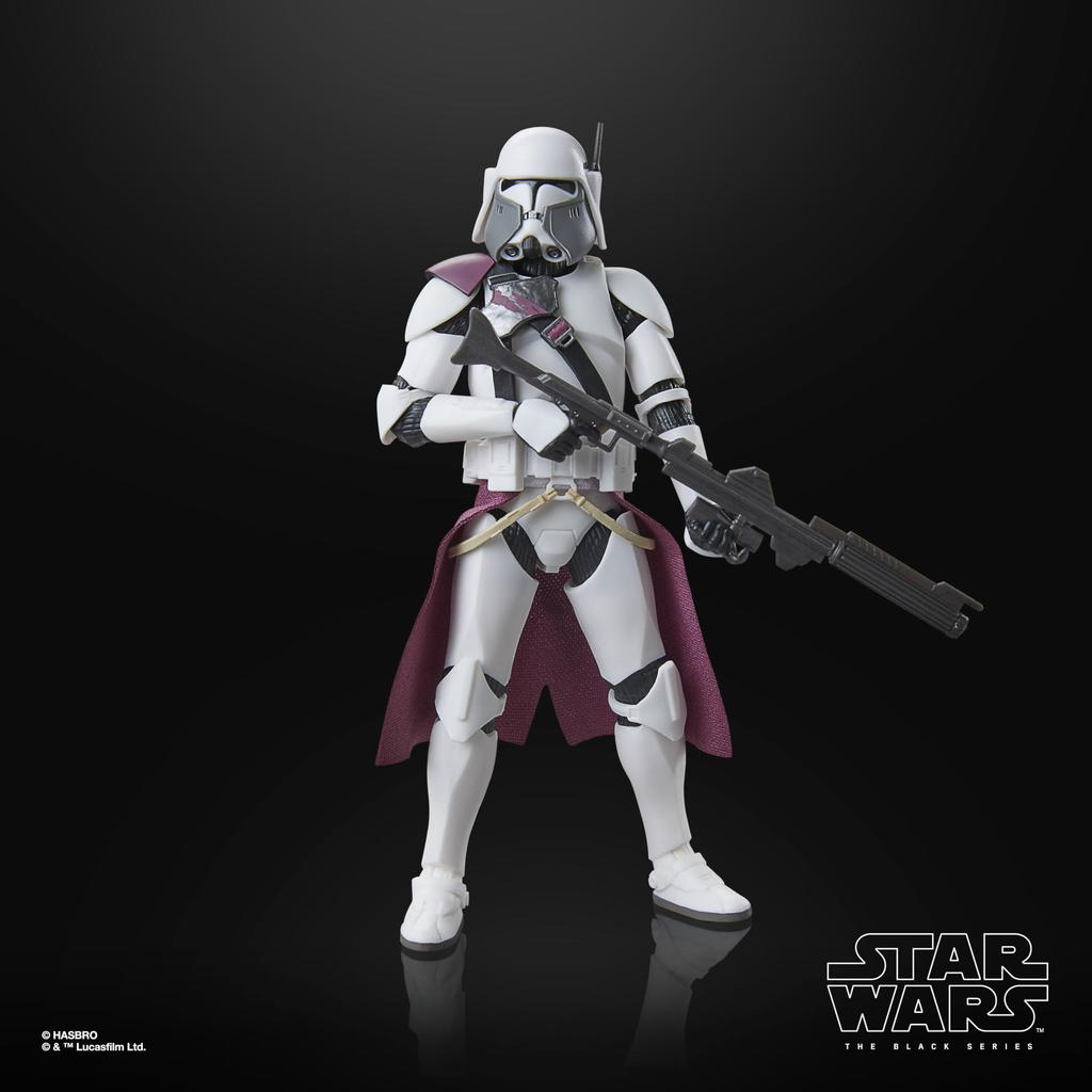 Hasbro Star Wars Black Series Командир клонов Бакара, Звёздные войны Эпизод III: Месть ситхов Коллекционная 15-сантиметровая фигурка G0883 Оригинал