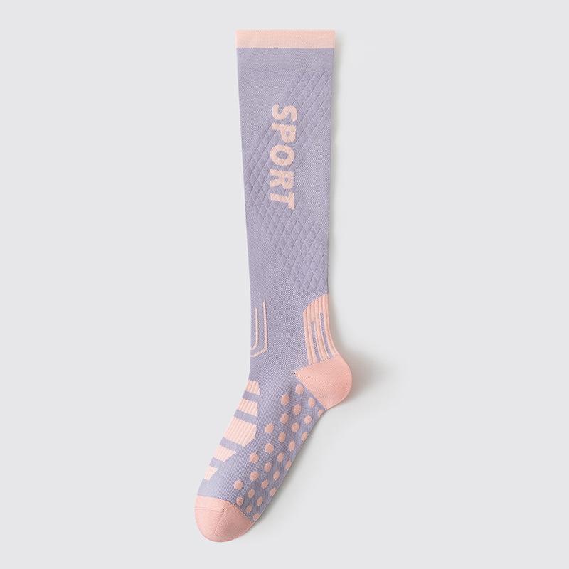 Pressure Socks for Women's Sports, Fitness, Running, Rope Skipping, Muscle Compression, Long Tube Yoga, Slimming Legs, Calf Socks