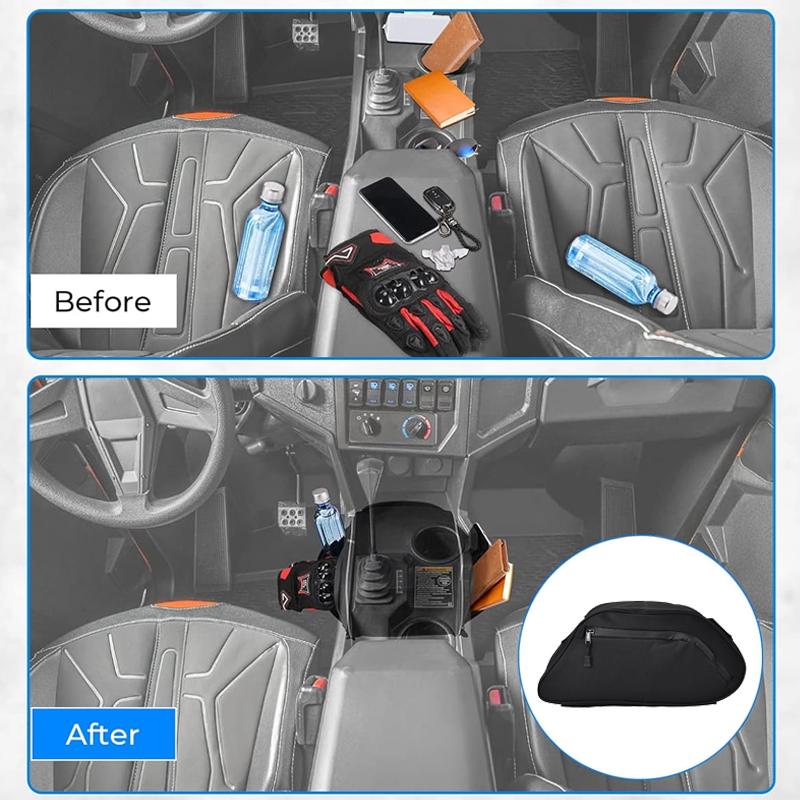 UTV Center Console Storage Bag Waterproof Tool Bag For Polaris General 1000/1000-4/XP 1000 2016-2025 UTV Accessories