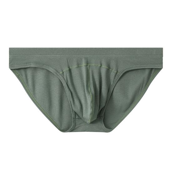 Мужские трусы-слипы с низкой посадкой, U-образным выпуклым кроем, высокой эластичностью, облегающего кроя, однотонные, дышащие, подростковые