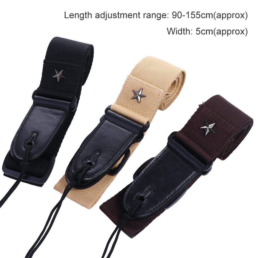 Guitar Picks Holders Cross Bass Strap Guitar Shoulder Belt Guitar Strap Ends Strap Guitar Belts