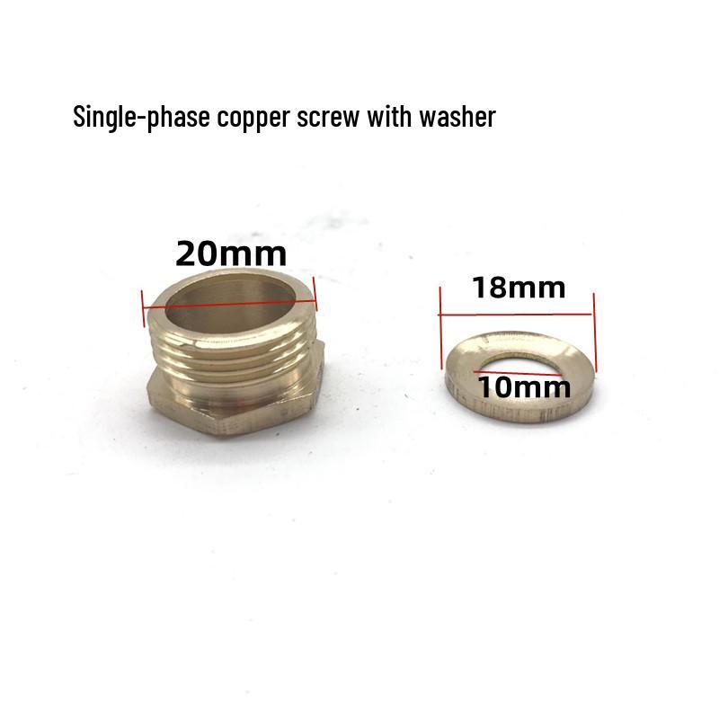 Водонепроницаемый комплект кабельных уплотнителей: Включает медные винты, оболочку шнура питания и клеевые шарики для аксессуаров погружного насоса.