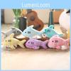 Shark Fun Plush Keychain Adorable Stuffed Animal Doll With Soft Crystal Fabric For Bags