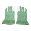 Pair Goatskin Leather TIG Oxyfluoride Welding Gloves Thermal Insulation Fireproof Soft Wear Resistant