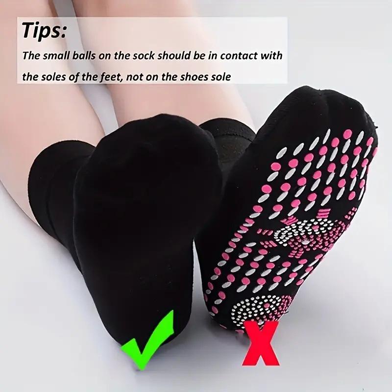 Tourmaline Self-Heating Thermal Socks for Winter - Magnetic Therapy Slimming Design (1/3/5 Pairs)
