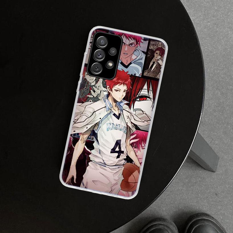 Чехол для телефона Аниме Баскетбол Куроко Для Samsung Galaxy A12 A22 A32 A52 A72 A02S A51 A50S A31 A20S A10S Note 20 Ultra 10 Plu