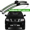 Wiper LHD Front Wiper Blades For Nissan Pathfinder R51 2005 - 2012 Windshield Windscreen Window 24"+18" Accessories