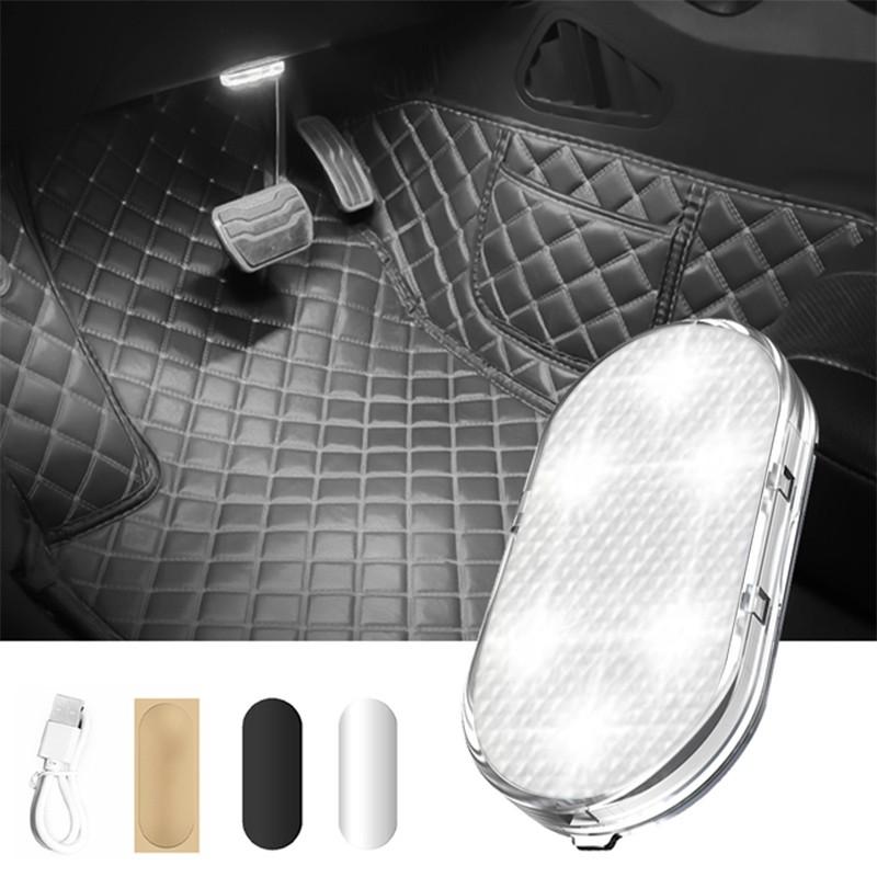USB Charging Car Bedroom Night Light Bulb Car Interior Lights Indoor Car Lighting Ceiling Lamp Night Touch Light