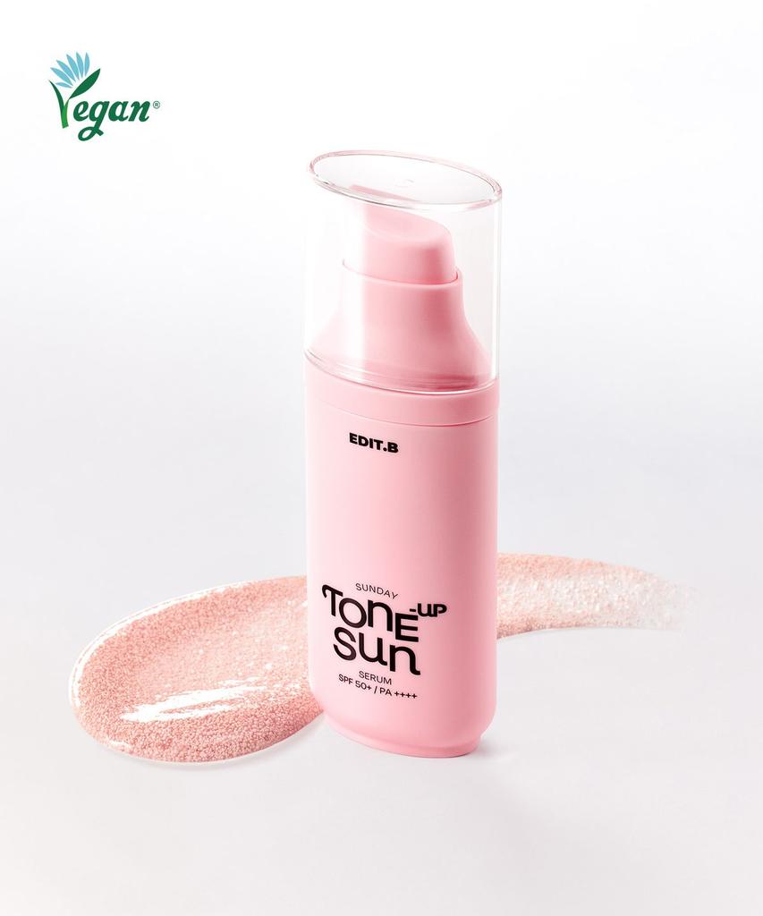 Sunday Pink Tone-Up Sun Serum 55ml [SPF50+/PA++++]