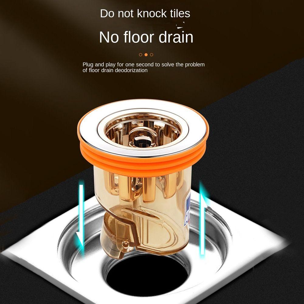 Shower Drainer Seal Stopper Insect Prevention Floor Drain One Way Valve Anti odor Drain Cover