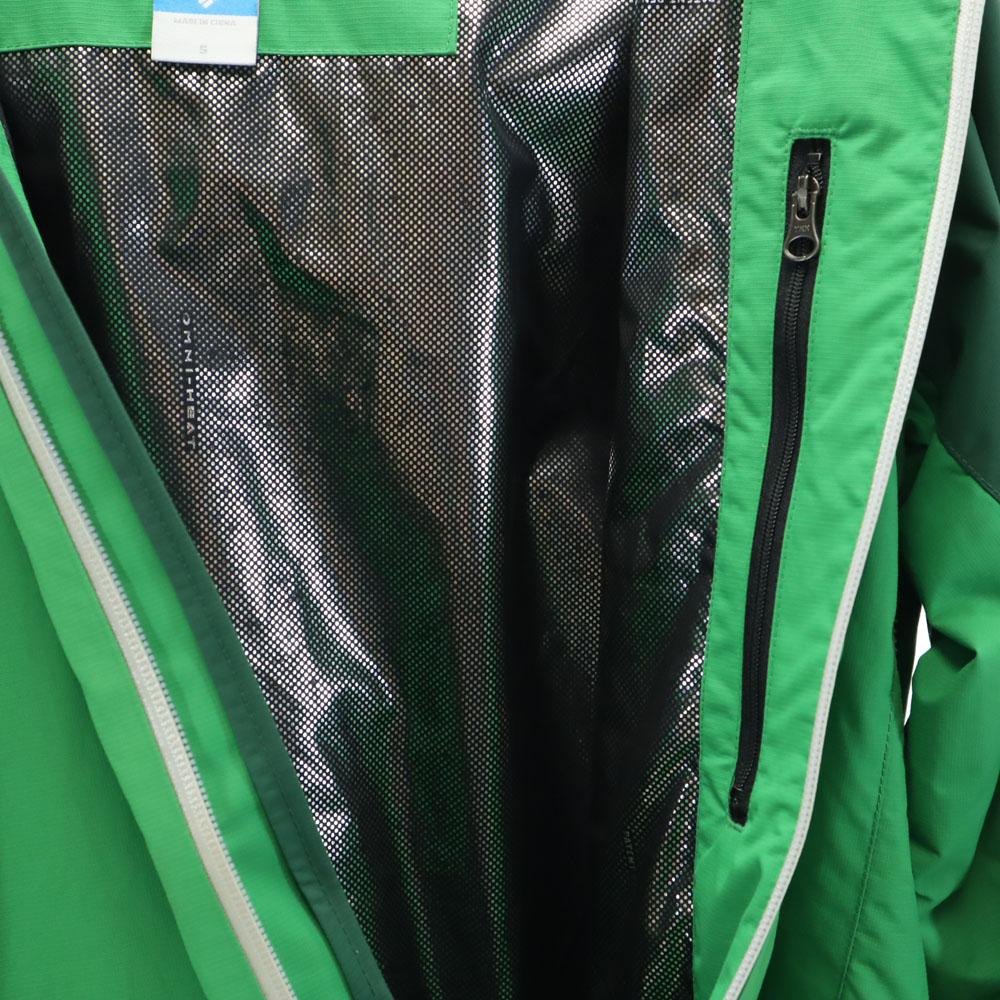 Columbia PM3624 Куртка Decruz Summit с длинным рукавом S Зеленый система Outdoors Мужская Б/У