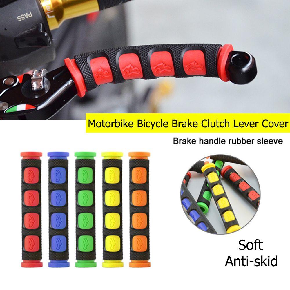 Противоскользящие ручки для мотоцикла, велосипеда, руля, тормоза, сцепления, рычага, защита для рукоятки мотоцикла