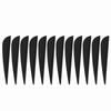 12 PCS 3 Inches Feather DIY Arrow Fletching Accessories for Archery Hunting Shooting
