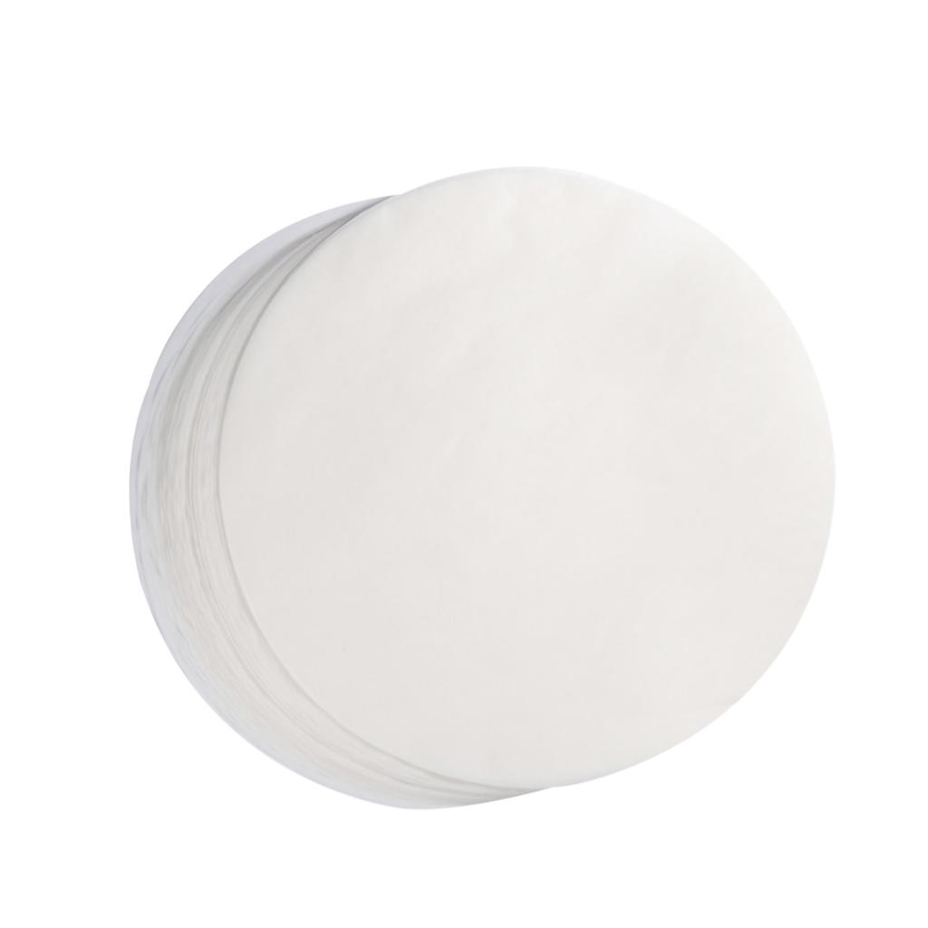 100Pcs Non Stick Round BBQ Paper Baking Sheets 10 Inch Barbecue Tin Foil Paper for Grill Line C