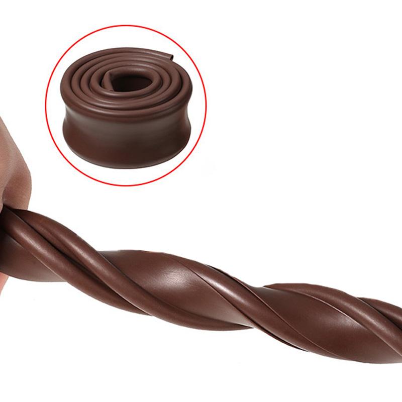 1 шт., звукоизоляционная дверная полоса, резиновая уплотнительная лента, дверной стопор, нижний зазор двери, силиконовый черновик