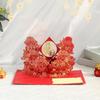Traditional Chinese New Year Greeting Card Paper Sculpture Festival Greeting Card for Family Friend New Year Presents