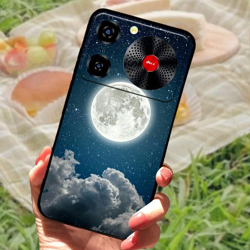 For ZTE Nubia Music Case Shockproof TPU Silicon Black Bumper Cover For ZTE Nubia Music Phone Cases Cute Back Cover Fundas Capa