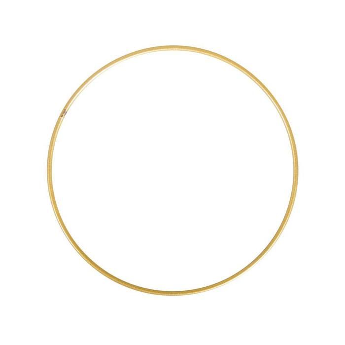 Anneau en métal doré - NO NAME - 20 cm - Jaune - Classique - Intemporel