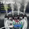 4 Spray Modes Mist Maker DC 5V Atomizer Sheet New Mist Sprayer  Indoor Humidifying