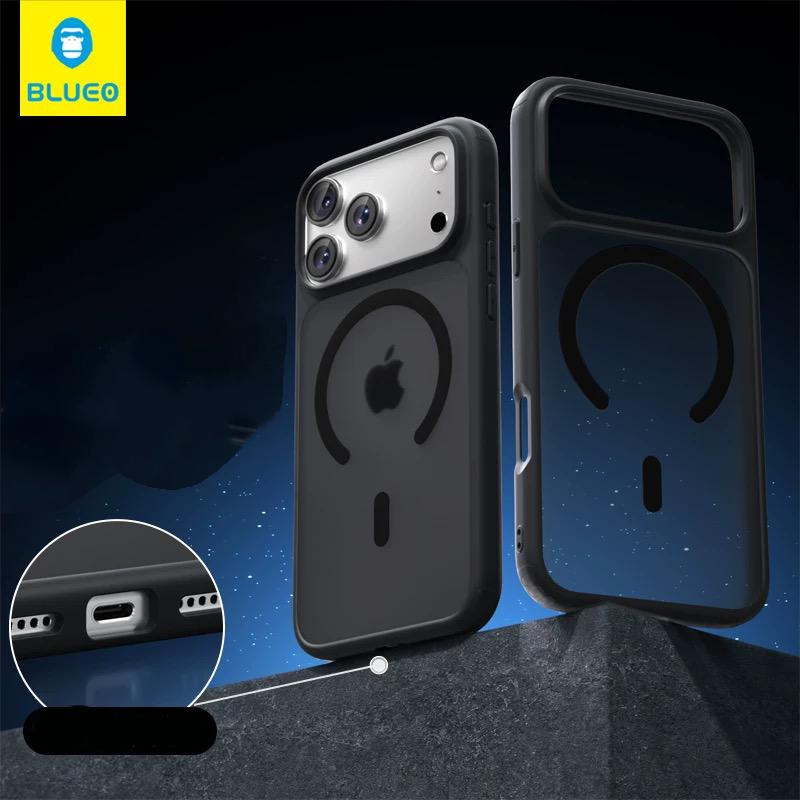 Чехол Blueo для iPhone 17 Pro Max Матовая задняя крышка Чехол для IPHONE 17 PRO Air
