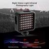 ORDRO LN-5 Mini IR Night Vision Light Инфракрасный светильник для фотосъемки для видеокамеры и видеокамеры 56