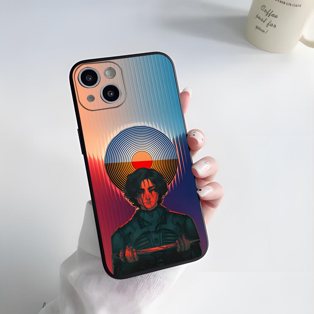 Чехол для телефона с фильмом «Дюна» для IPhone 17 Pro Max 15 Pro 16 14 Plus 12 13 Mini 11 Pro Ударопрочный мягкий чехол