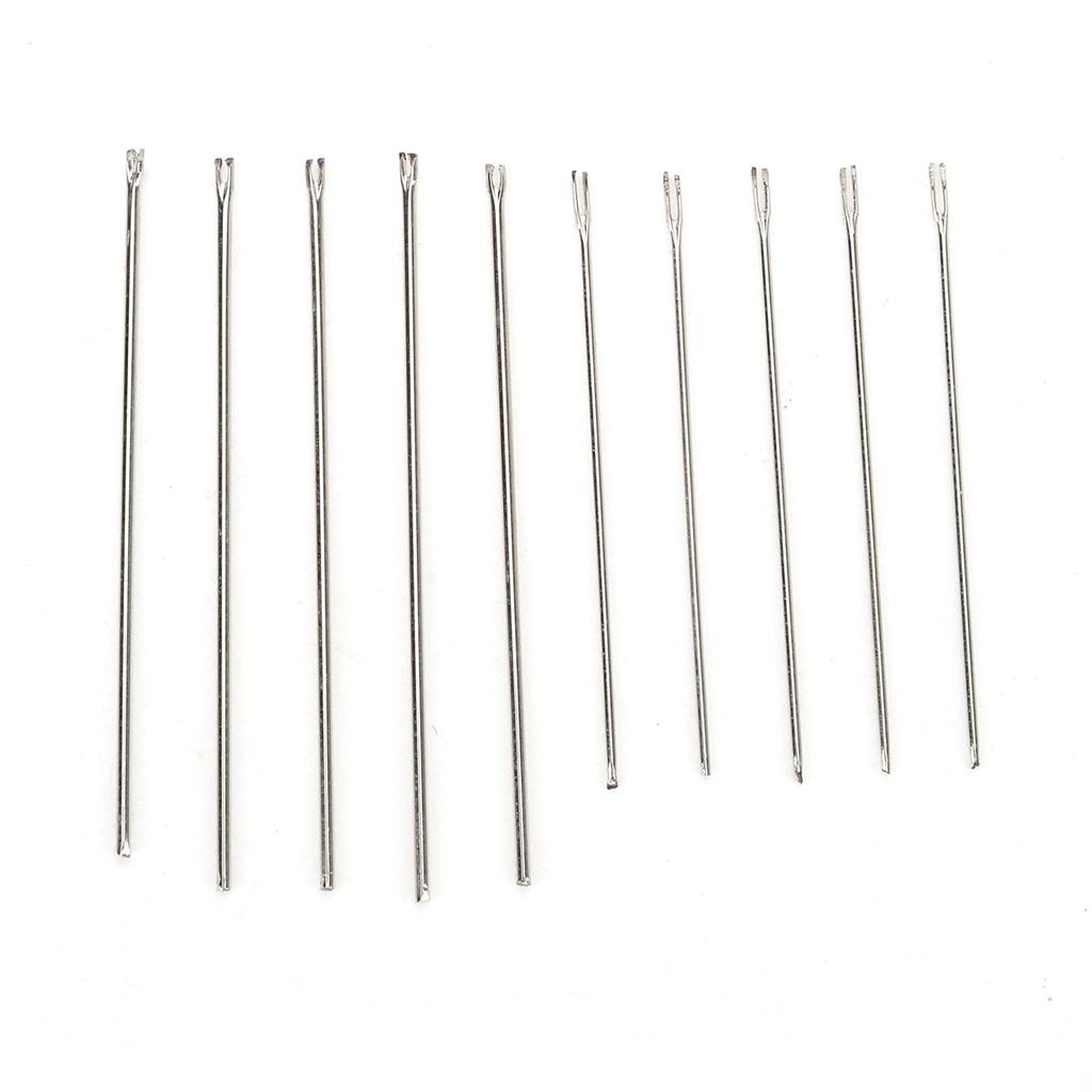 10 шт. Инструмент для перепрошивки волос куклы Нержавеющая сталь Принадлежности для парика Запасные аксессуары Перепрошивка волос куклы