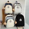 Студенческий рюкзак новая мода простой универсальный рюкзак модный с высокой ценностью женский легкий рюкзак большой вместимости