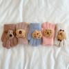 Capybara Mittens Thicken Keep Warm Gloves Portable Gloves Outdoor