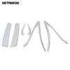 Rear Light Lamp Cover Trim For Toyota Prius Hatchback     Chrome Taillamp Frame Sticker Accessories Car Styling