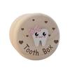 Fetal Hair Umbilical Cord Preservation Wood Baby Tooth Box Tooth Fairy Box  Children
