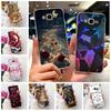 Для Samsung J7 Core Чехол SM-J701F Прозрачный Милый Кот Модные Цветы Нарисованная Задняя Крышка Для Телефона Samsung Galaxy J7 Core Чехол Funda