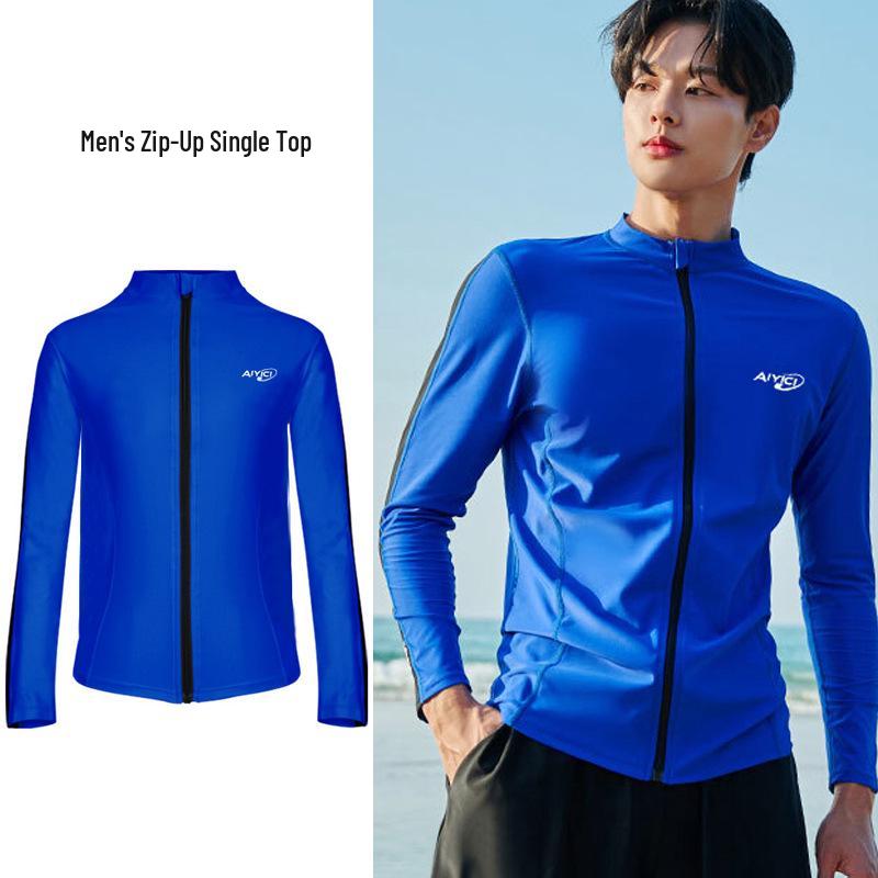 Куртка с длинным рукавом для защиты от солнца, для пары 24 лет: Плавание, Дайвинг, Серфинг Костюм от медуз свободного кроя